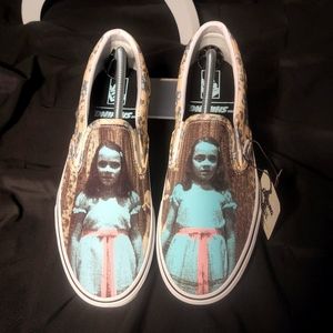 Vans × The Shining Classic Slip Ons, EU 44.5, US Mens 11, Limited!!!